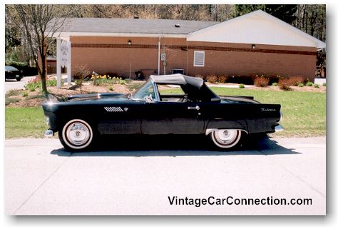 1955 Ford Thunderbird Black